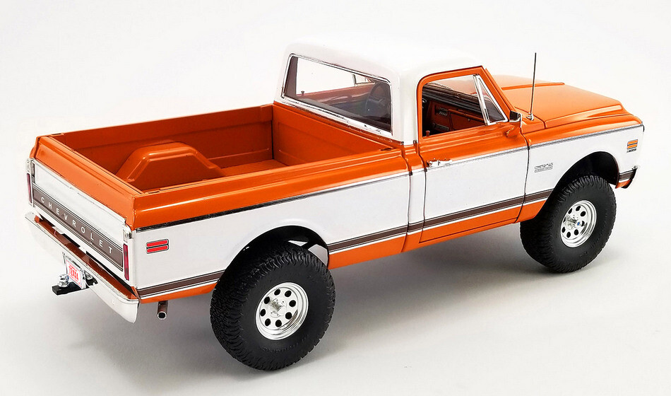 ACME 1/18 Scale A1807213 - 1972 Chevrolet K-10 4X4 - Orange