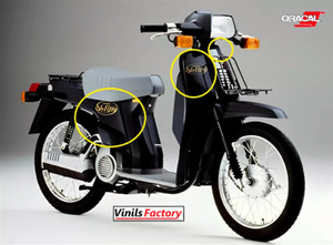 Fourche Avant Pour Honda SH 50 SE Fifty (modèles 1989-1993) - Pièce D'occasion - Opérationnelle