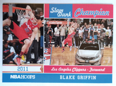 Blake Griffin 15 NBA HOOPS SLAM DUNK CHAMPION 2011-12