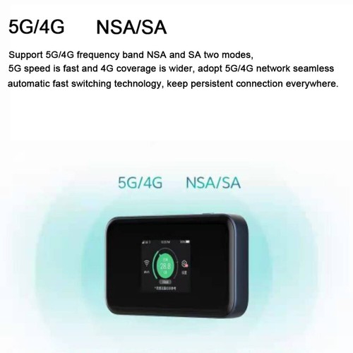 ZTE MU5002 5G Portable WiFi6 Mobile Router Wireless Network With Sim Card Slot - Picture 6 of 8