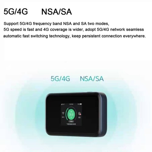 Carte mobile portable WiFi6 originale neuve ZTE 5G routeur CPE carte réseau sans fil - Photo 1/7