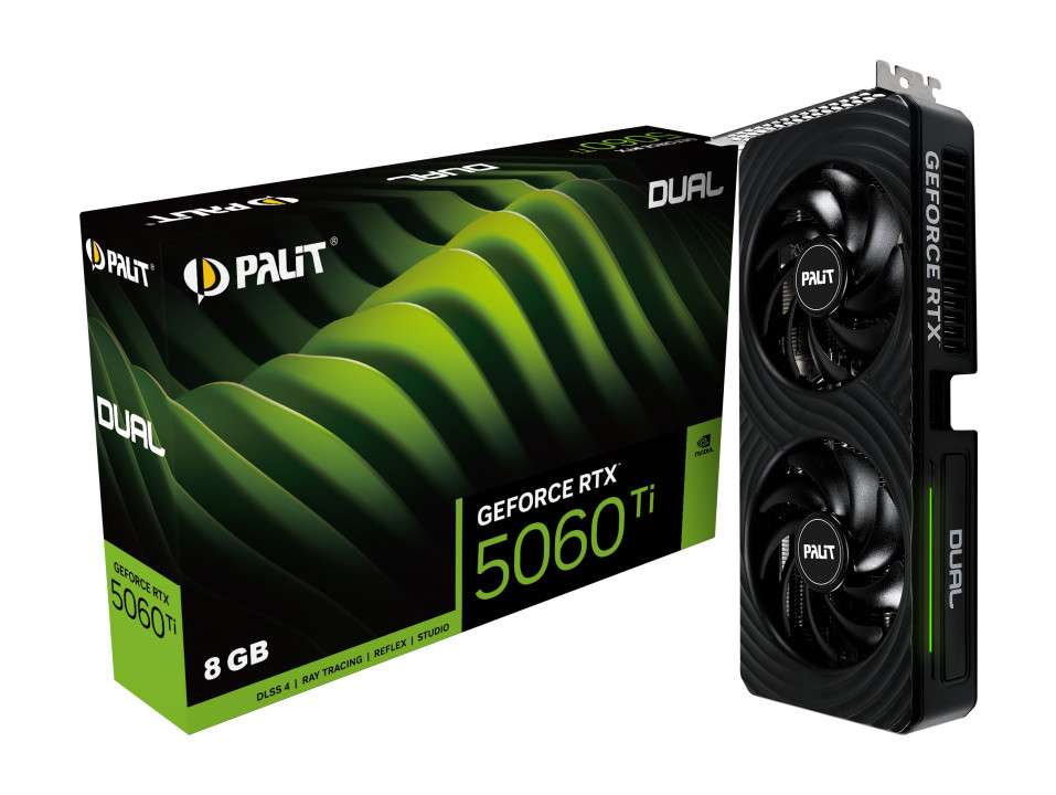 その他 PALIT GeForce RTX 8GB GDDR6 PALIT GeForce RTX 5060 Ti Dual 8GB NE7506T019P1-GB2062D