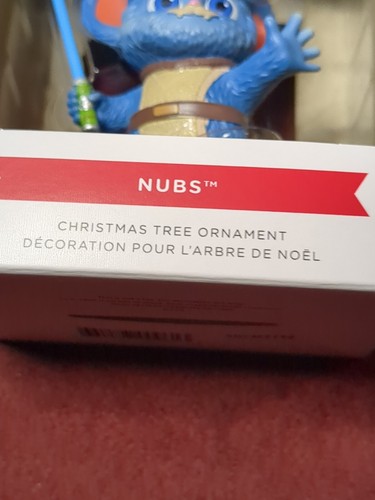 HALLMARK ORNAMENT 2023 STAR WARS YOUNG JEDI NUBS Christmas Collectible NEW - Picture 2 of 5