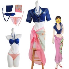 Nico Robin Swimsuit Cosplay Costume Outfits C...