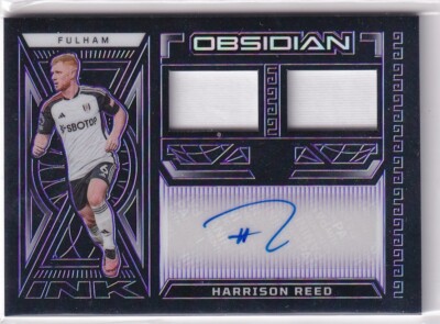 Panini Obsidian Soccer PL 2023-24 No. DJ-HR Harrison Reed Auto Patch 15/49
