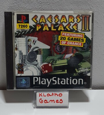 Caesars Palace 2 Für PS1  Playstation 1 OVP+Anleitung   C972  