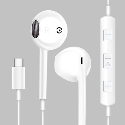 For Samsung Galaxy S21/S21+/S21 Ultra 5G Type C Earphone Headphone Mic  Earbuds | eBay