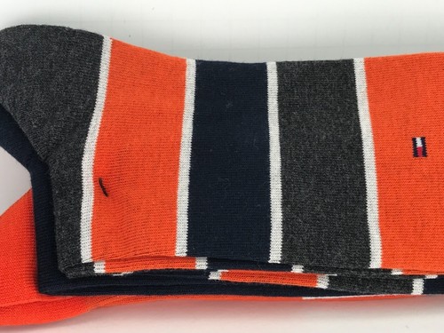 Calcetines de vestir Tommy Hilfiger 70% COTTON para hombre - Paquete de 4 - $36 MSRP ⛳️🏢😎 - Imagen 8 de 12