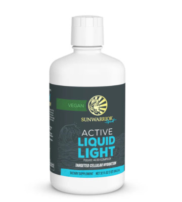 Sunwarrior Liquid Light Vitality Plant-Based Fulvic Acid Mineral Complex 32 oz