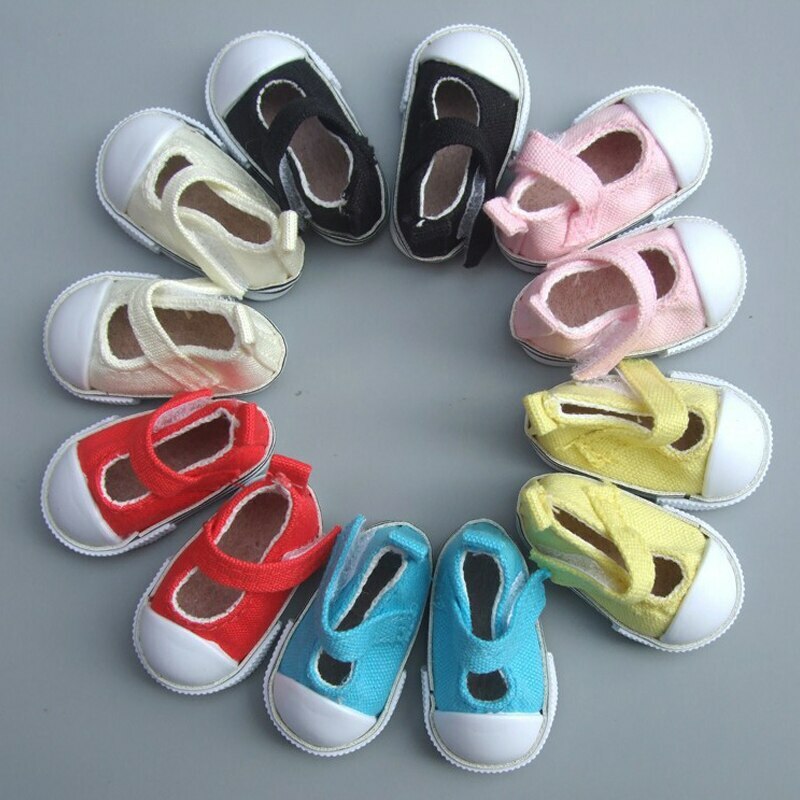 5cm Doll Shoes Canvas Mini Toy Shoes For 1/4Doll Casual Shoes For Doll Sneackers eBay