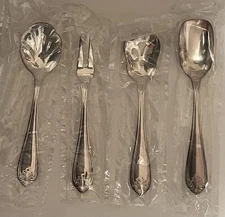 NEW Set Of 4 Oneida Flatware Serving Pieces