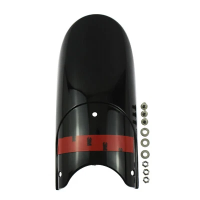 Extension de garde-boue avant de moto, noir brillant, pour Harley Sportster - Photo 1/4