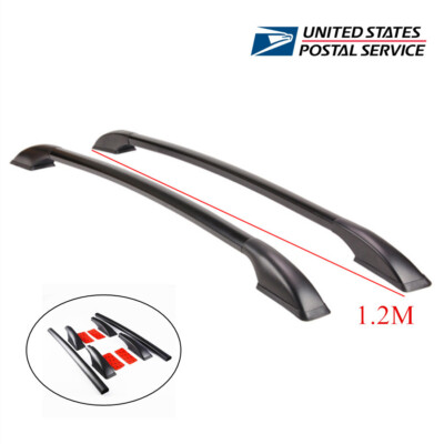 1.2M Side Bars Rails Car Top Frame Refit Special Luggage Rack For Car Decoration