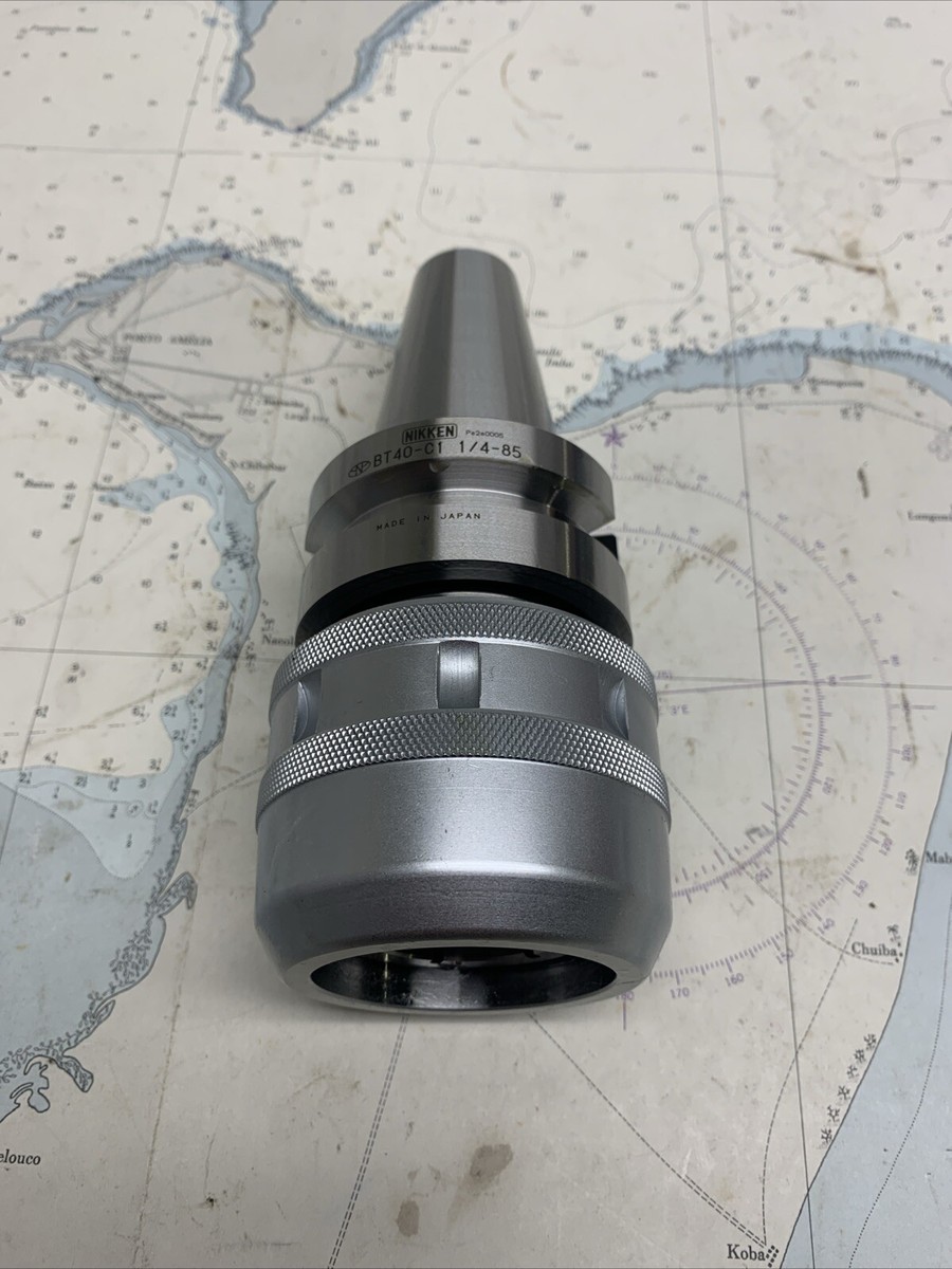 BT40 NIKKEN BT40-C1 1/4-85 MILLING CHUCK TOOL HOLDER GRIPPING 