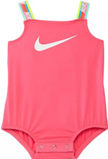 Nike Bebé Niñas Arco Iris Cinta Burbuja Una Pieza Traje de Baño 3 Meses Trusa Verano