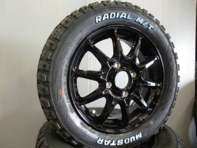 Nankang MUDSTAR RADIAL M/T 155/65R13 G.SPEED G05 13inch Tire Rim