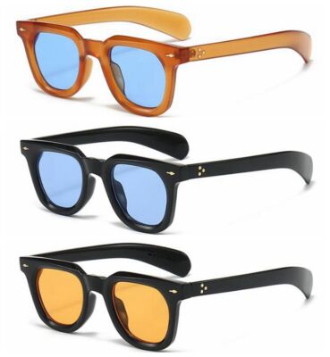 Retro Rivet Anti Reflective Tinted Pink Blue Reading Glass +1.0 1.5 2.0~+6.0