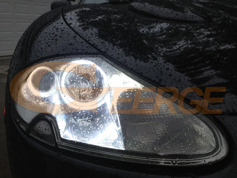 Para Jaguar XK 8 XK8 XKR X100 A/W Interruptor Interruptor Señal de Giro LED Ojos de Ángel Anillo Halo Foto 4 de 4