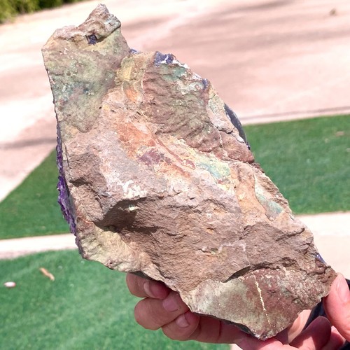 2.65LB Natural Amethyst geode quartz cluster crystal specimen Healing - Picture 17 of 24
