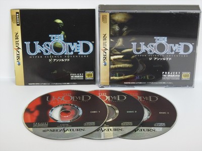 The Unsolved Ref Ccc Sega Saturn Ss Ebay