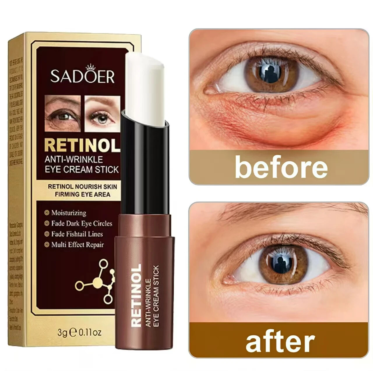 Dark circle eye cream for wrinkles fine lines moisturizing brightening-image