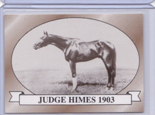1991 HORSE RACE STAR CARDS KENTUCKY DERBY IDBLUE #29 JUDGE HIMES 1903