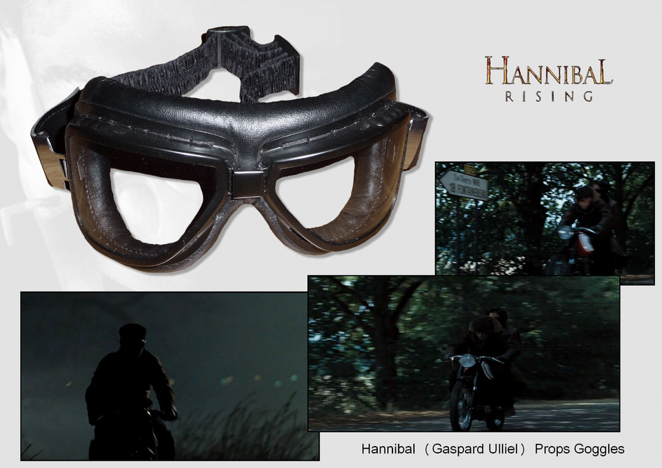 HANNIBAL RISING MOVIE PROP GOOGLES GASPARD ULLIEL COA eBay