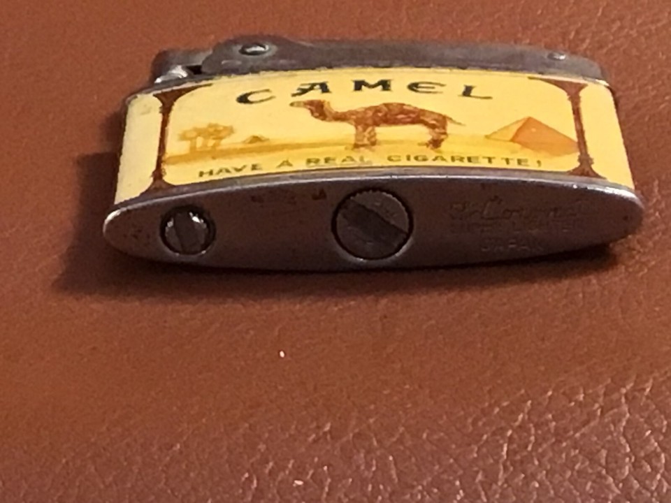 Vintage Super Lighter Camel Cigarettes Advertising Lighter