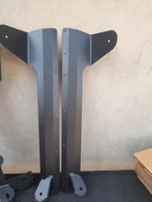 Windshield Pillar Mount Brackets LED Light Bar FITS Jeep Cherokee XJ Comanche MJ