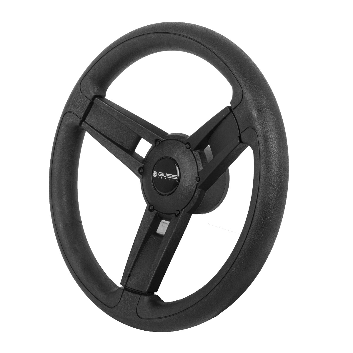 Gussi Italia Giazza Black Golf Cart Steering Wheel For ICON/Advanced EV