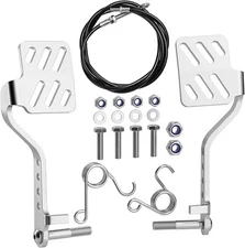 Go Kart Kit Brake Throttle Pedal 71" Cable For 196cc 6.5hp Road Azusa Fun Kart