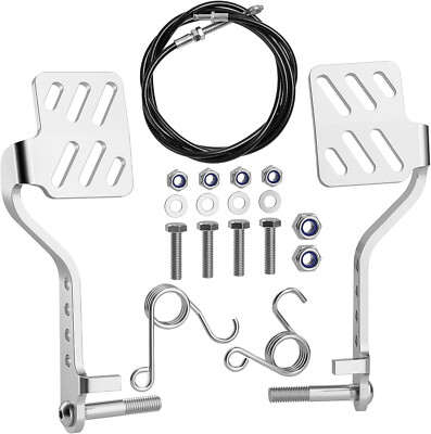 #ad Go Kart Kit Brake Throttle Pedal 71quot; Cable For 196cc 6.5hp Road Azusa Fun Kart $25.49