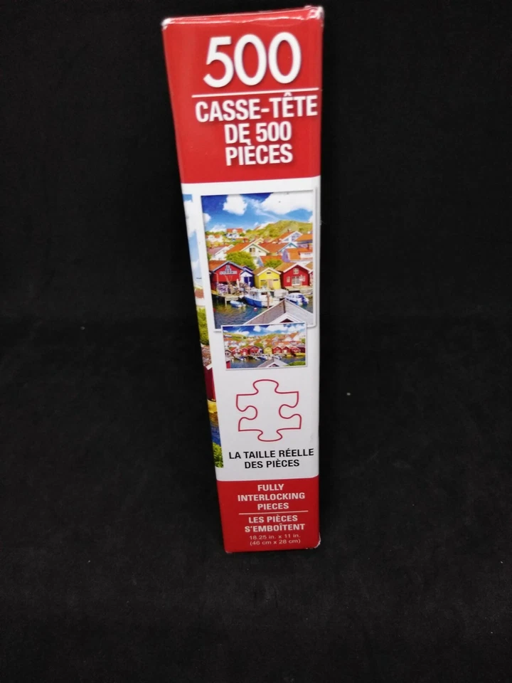 puzzle bug 500 piezas arte cra z casa de madera en el puerto Foto 4 de 4