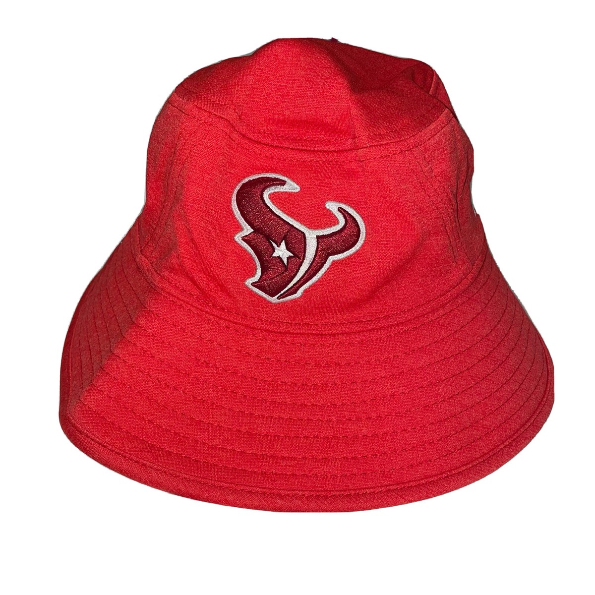 New Era Houston Texans NFL Pro Bowl AFC Red Training Bucket Hat Size L/XL