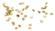 .80mm Yellow Diamond Melee VS AAA German Cut - 45 pieces