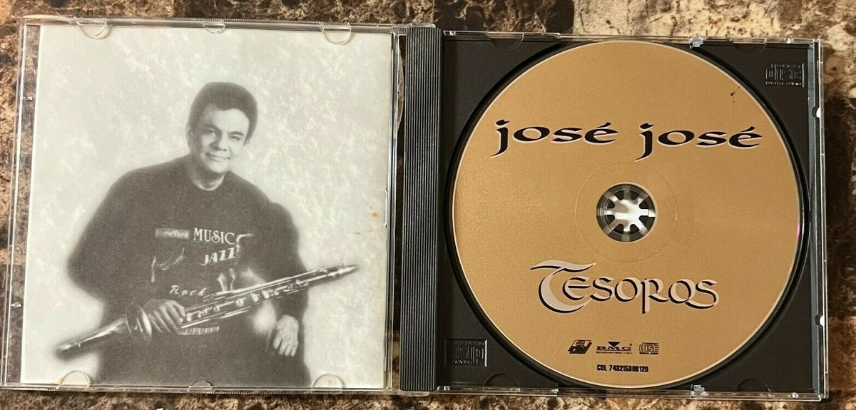 JOSE JOSE -TESOROS- 1997 MEXICAN CD ALBUM LATIN POP | eBay