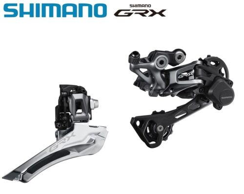 Kits de construction en gravier Shimano GRX RX810 2x11 vitesses RD-RX810 + FD RX810 2 pièces neufs - Photo 1 sur 3