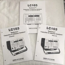 SENCORE LC103 Owners Manual, LC103 Schematic & LC103 Parts List (ALL 3)!!!