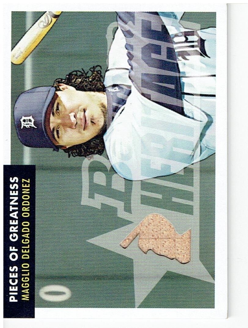 Magglio Ordonez 2007 Bowman Heritage Pieces of Greatness Bat Card #MO | eBay