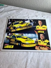 Coughlin Team Jeg's  Cavalier NHRA Signed Photo 8 x10 N 116