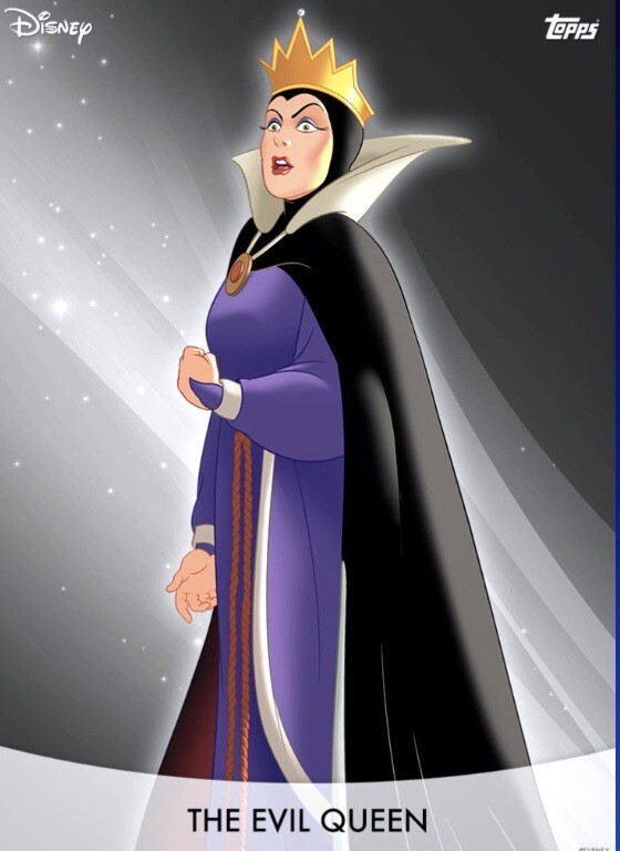 DIGITAL CARD] Topps Disney - The Evil Queen x9 - Base Tier 1 2020