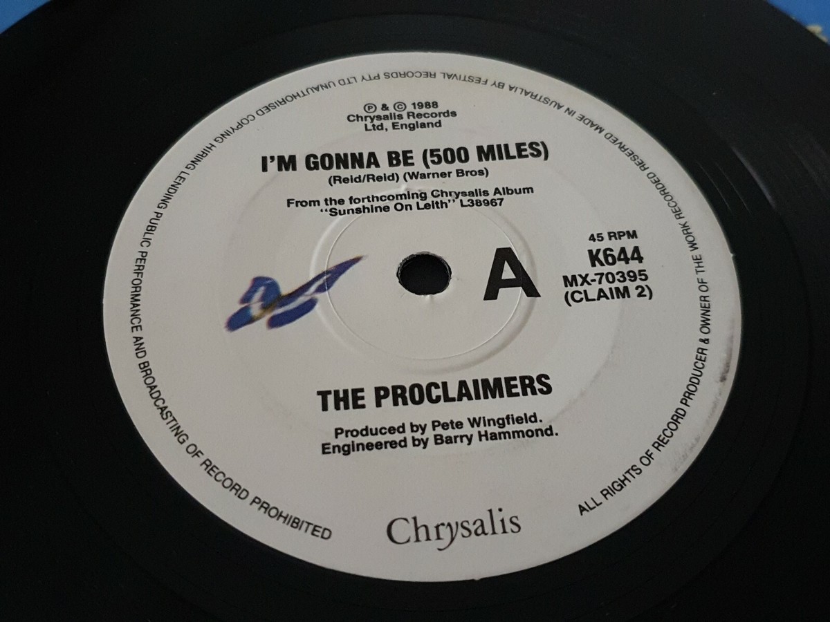 THE PROCLAIMERS - 'I'm Gonna Be (500 Miles)' 7