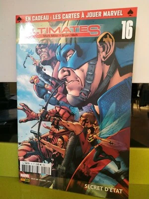 ULTIMATES # 16 ÉDITION KIOSQUE SANS CARTES M. MILLAR B. HITCH AVENGERS - Photo 1/3