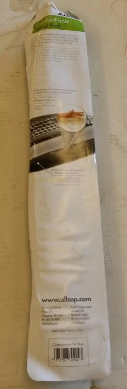 ALLSOP COMFORT MEMORY FOAM Keyboard Wrist Rest - Blue - Image 2 of 2