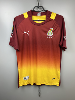 Ghana Africa 2012 2013 away football shirt jersey Puma size XL | eBay