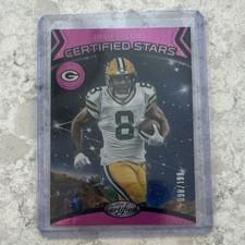 Panini 2024 Certified Stars Josh Jacobs #4 Mirror Pink 098/199 Green Bay Packers