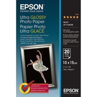 Epson Fotopapier S041926 10,0 X 15,0 Cm HochgläNzend 300 G/Qm 20 Blatt