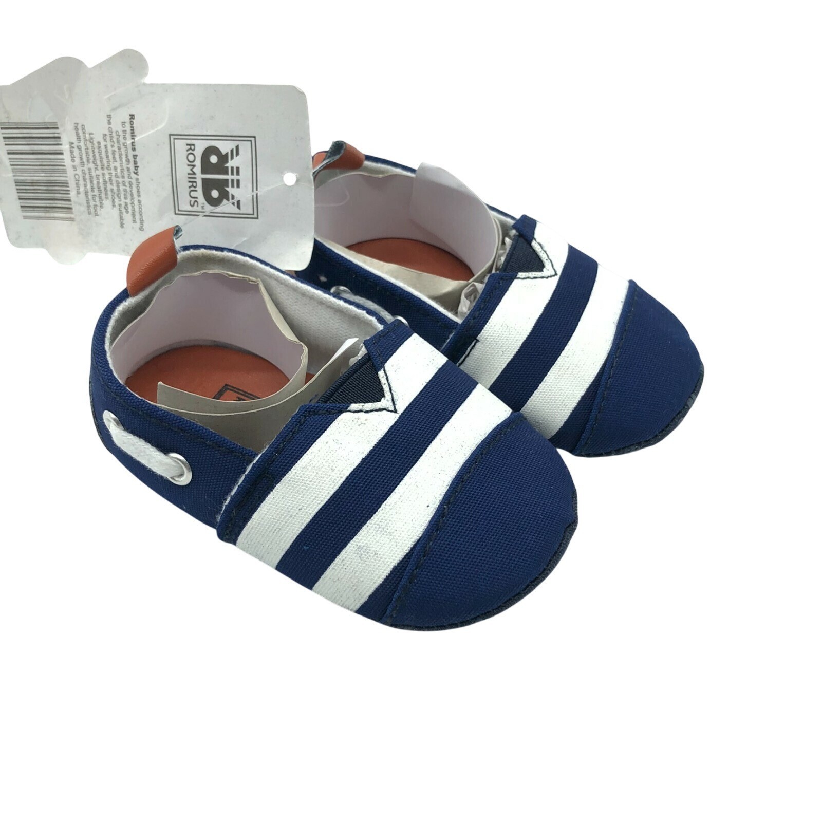 Soft Sole Canvas Navy Blue Size 2