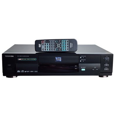 Toshiba SD-3109 Dual Disc DVD Player Built-in 5.1 Decoder SE-R0030 Remote TESTED