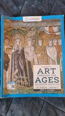 Fred S. Kleiner Art Through The Ages Vol. 1 Gardner's Cengage 16th Ed. Western